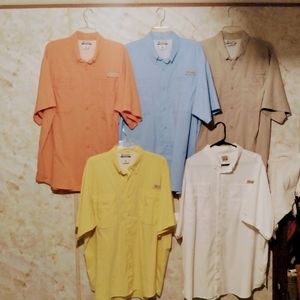 Columbia Sports Wear Shirts